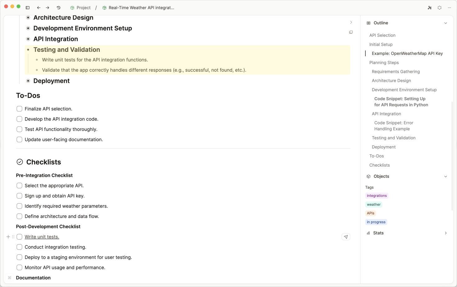 same page block references