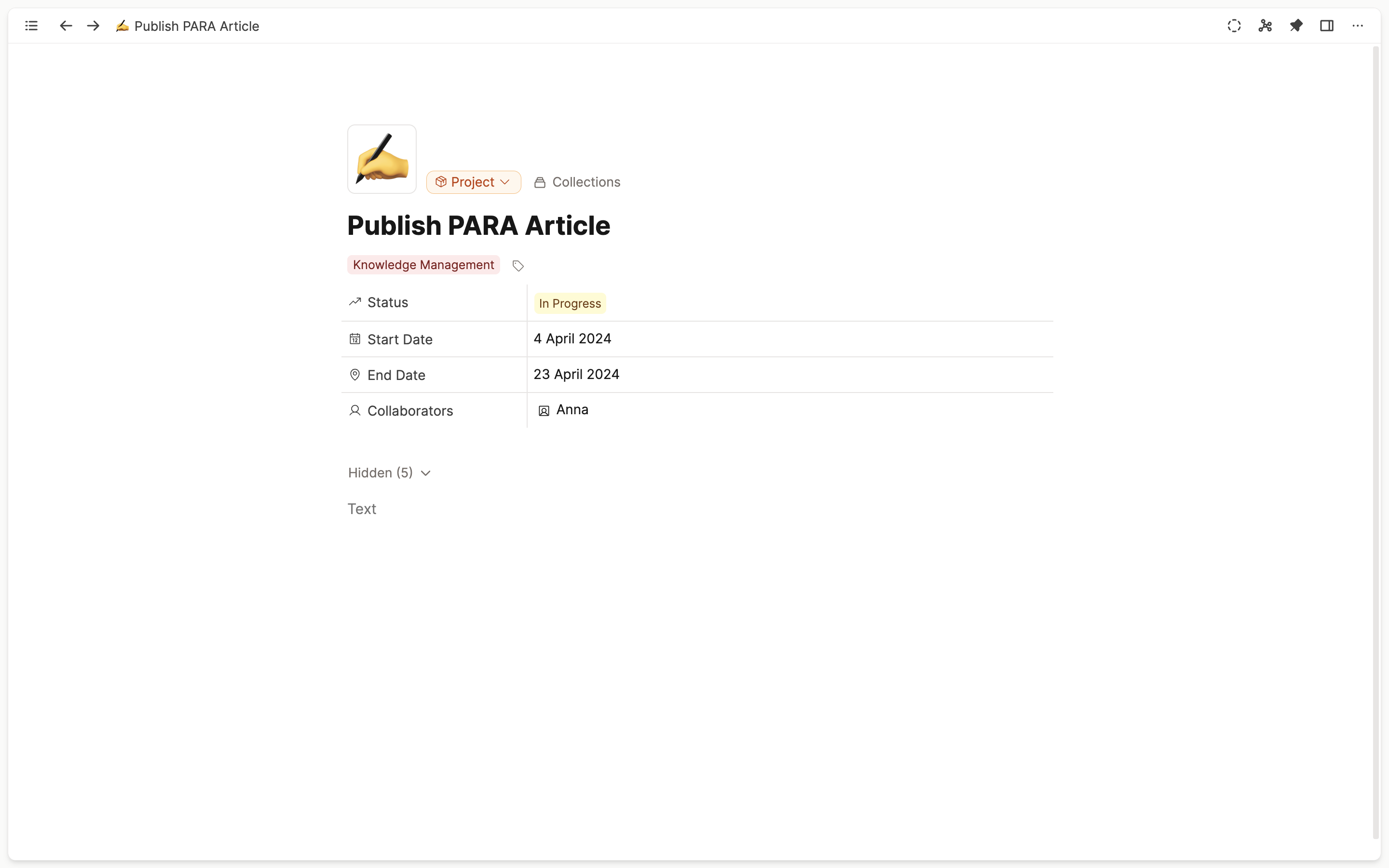PARA Projects
